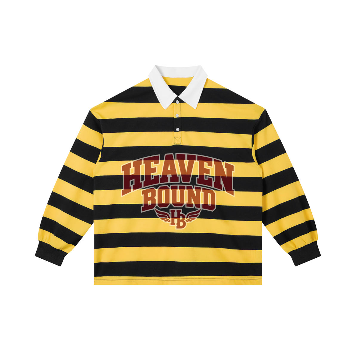 Heaven Bound Varsity Rugby Polo