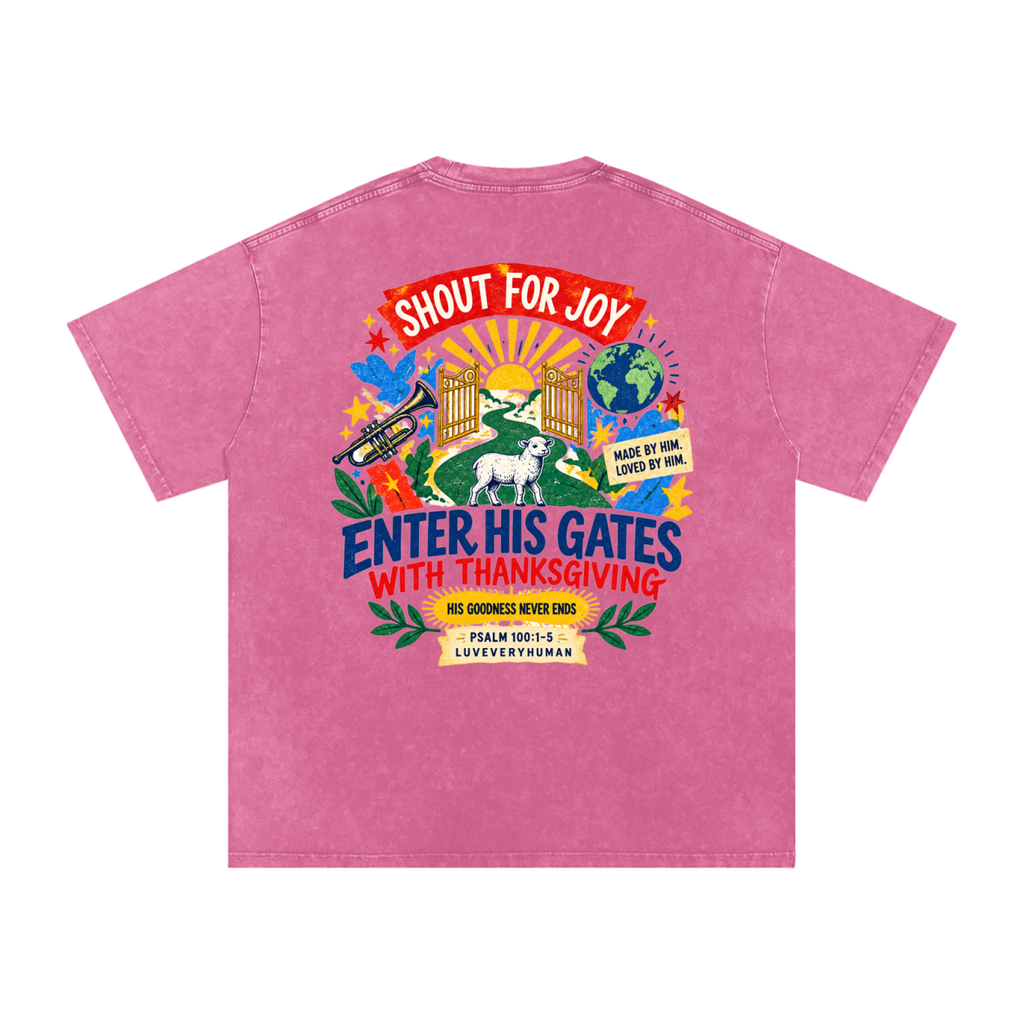 Joyful by Nature Oversized Tee