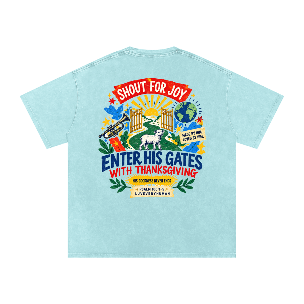 Joyful by Nature Oversized Tee