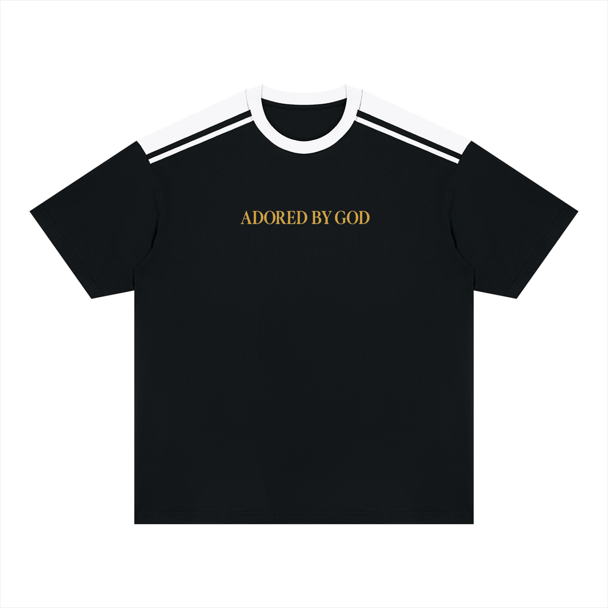 ADORED BY GOD — Color Block Tee