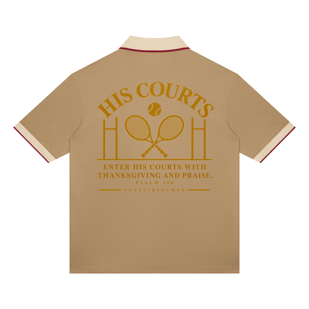 HIS COURTS POLO — Psalm 100