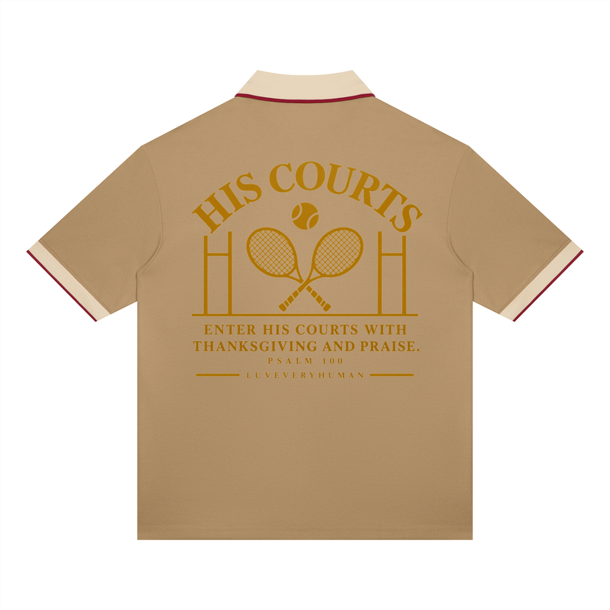 HIS COURTS POLO — Psalm 100