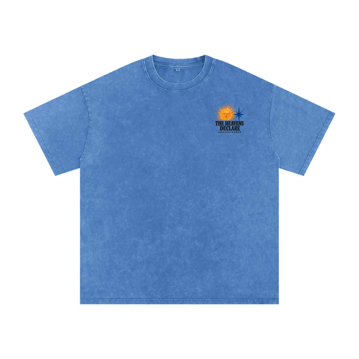 The Heavens Declare Oversized Tee