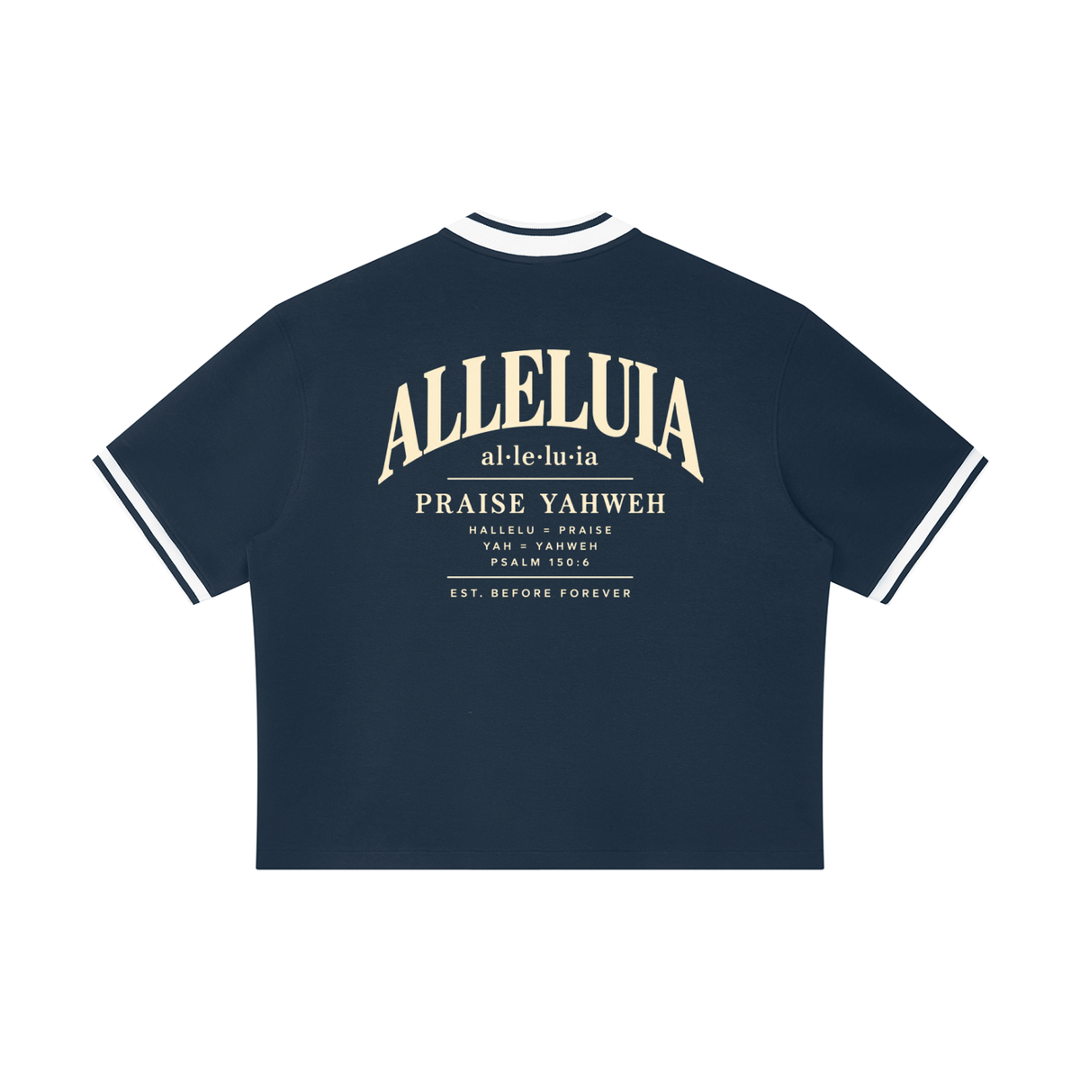Alleluia Club — Oversized Baseball Jersey