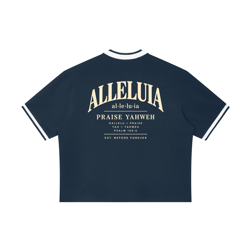Alleluia Club — Oversized Baseball Jersey