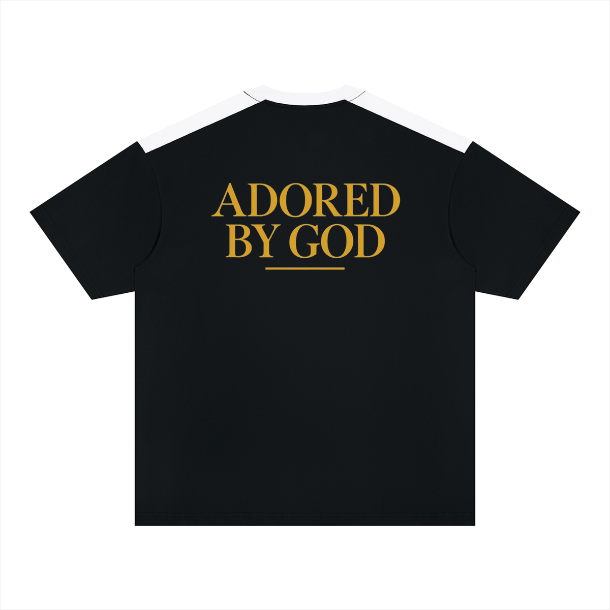 ADORED BY GOD — Color Block Tee