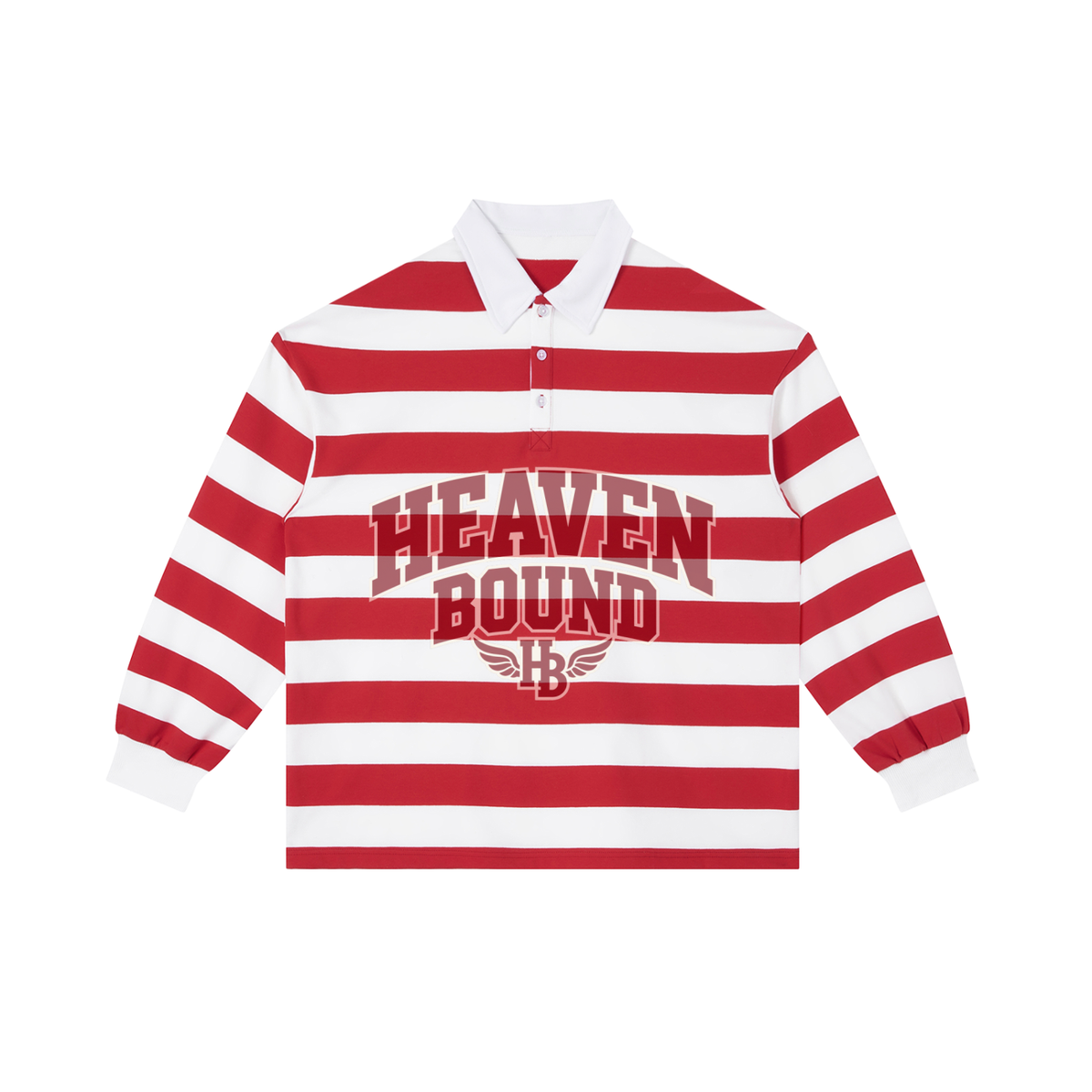 Heaven Bound Varsity Rugby Polo