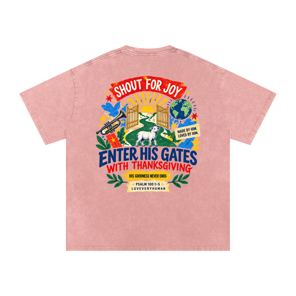 Joyful by Nature Oversized Tee