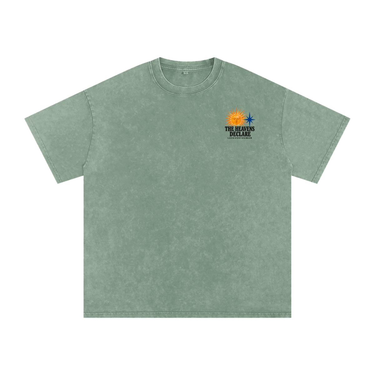 The Heavens Declare Oversized Tee