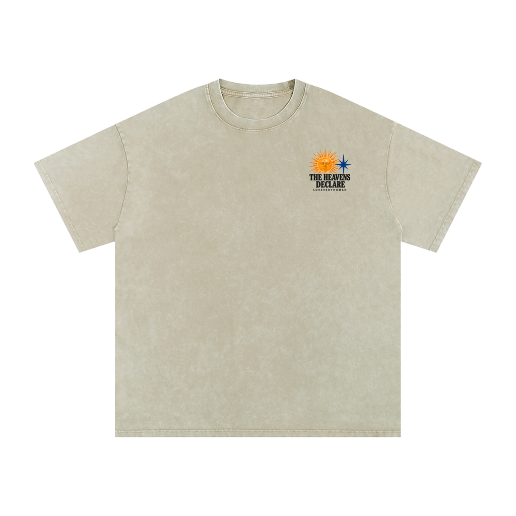 The Heavens Declare Oversized Tee