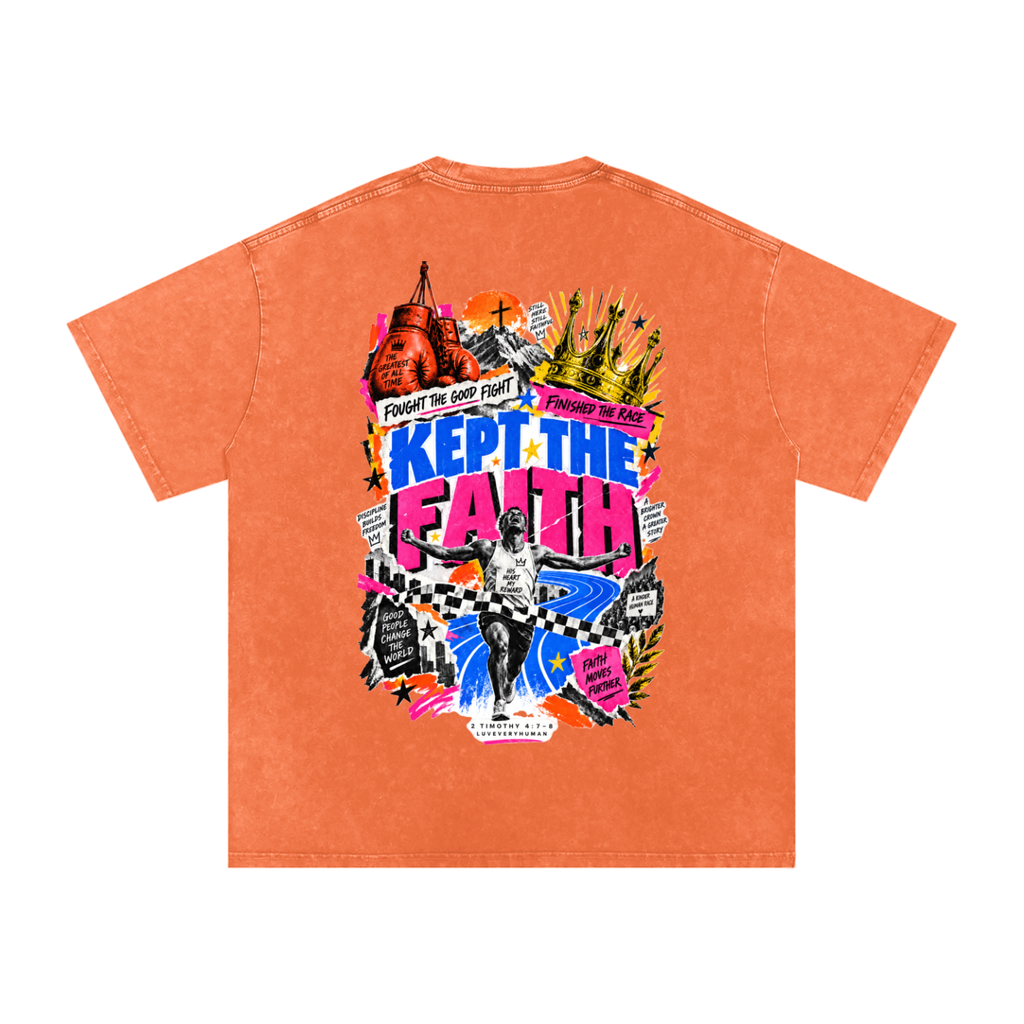 Kept The Faith Oversized Tee