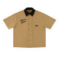 Heaven Bound Signature Contrast-Collar Shirt