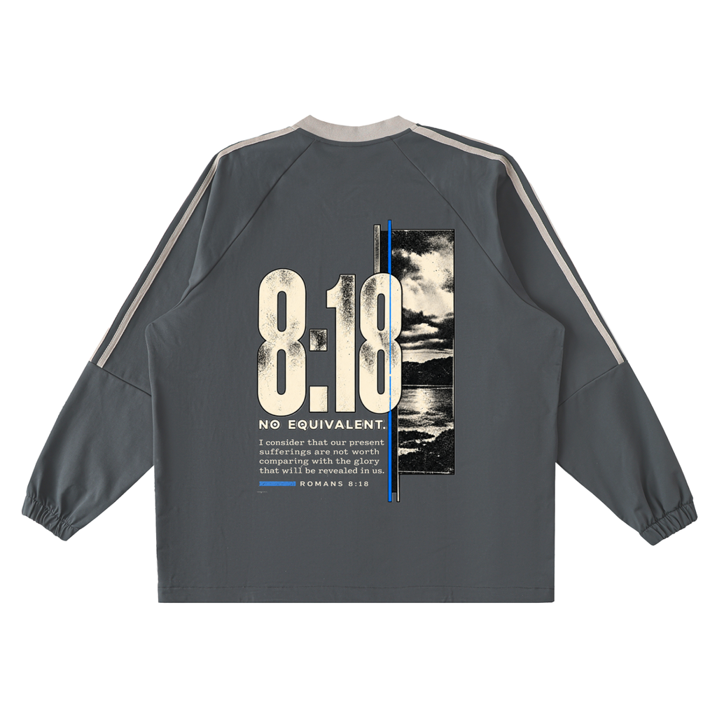 8:18 / NO EQUIVALENT | Contrast V-Neck Jersey