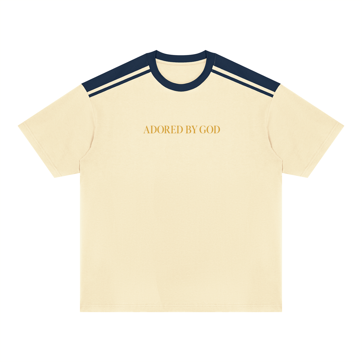 ADORED BY GOD — Color Block Tee