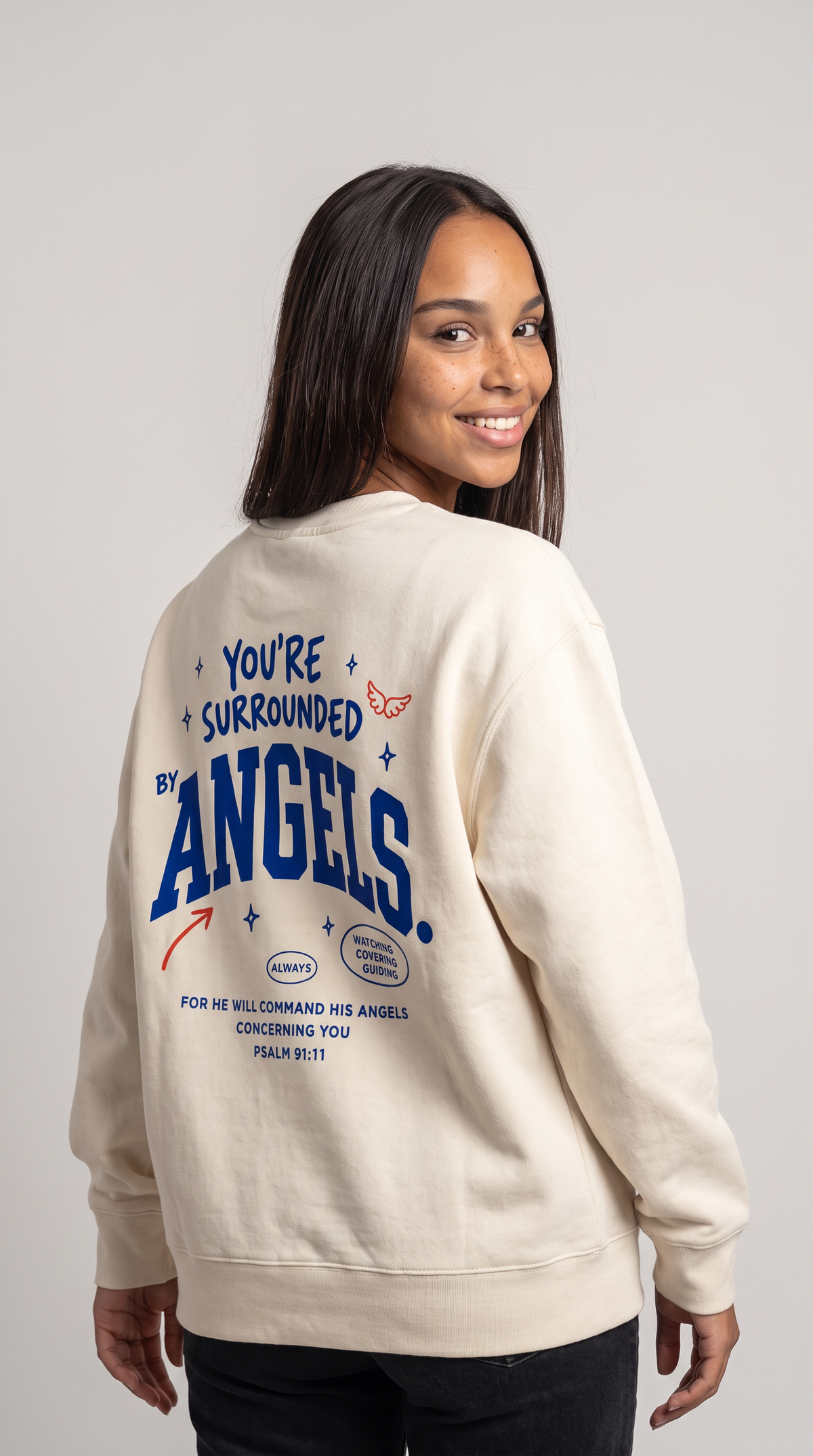 Surrounded by Angels | Heavyweight Crewneck