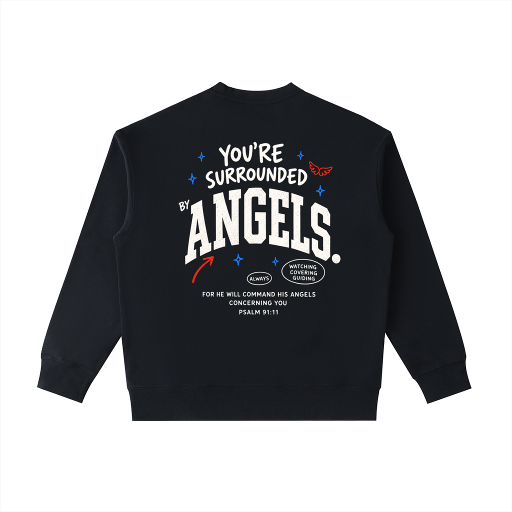 Surrounded by Angels | Heavyweight Crewneck