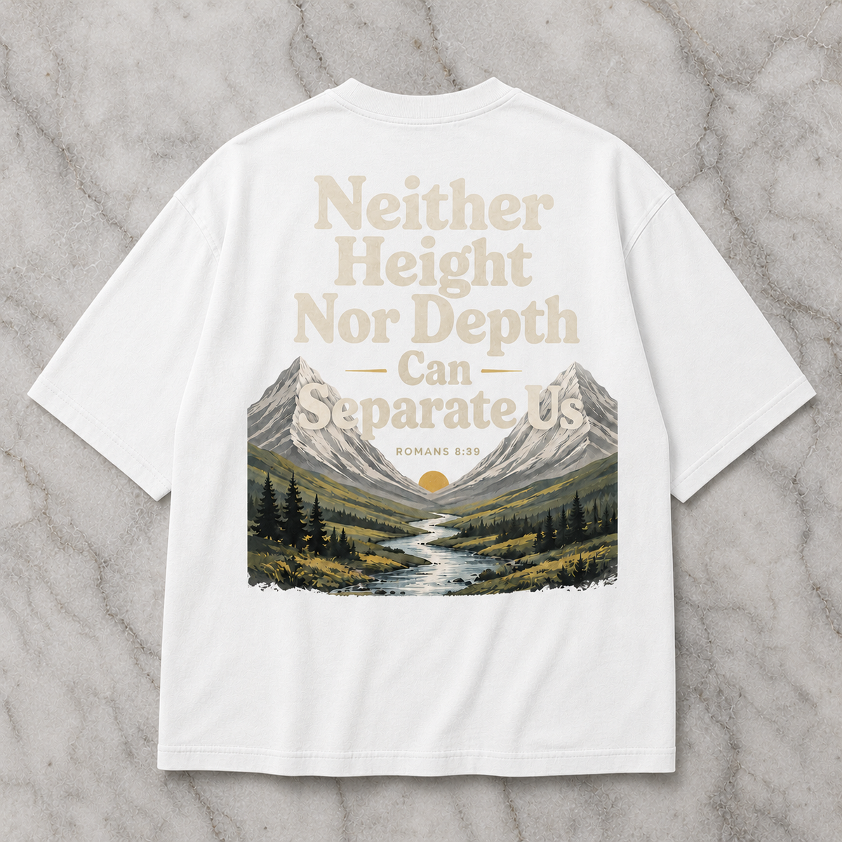 Neither Height Nor Depth Tee