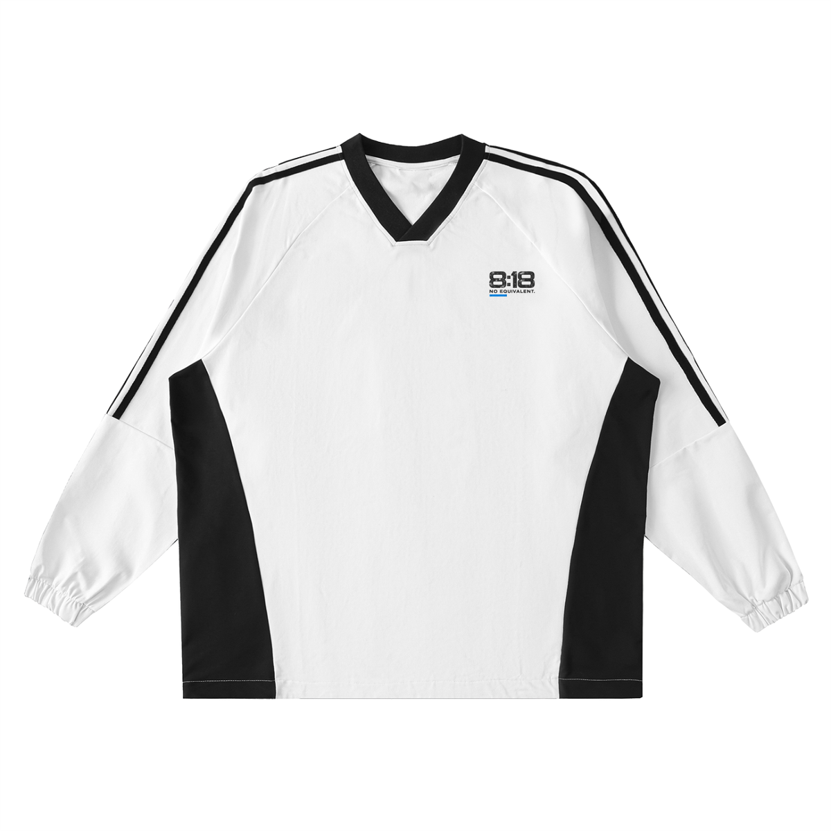 8:18 / NO EQUIVALENT | Contrast V-Neck Jersey