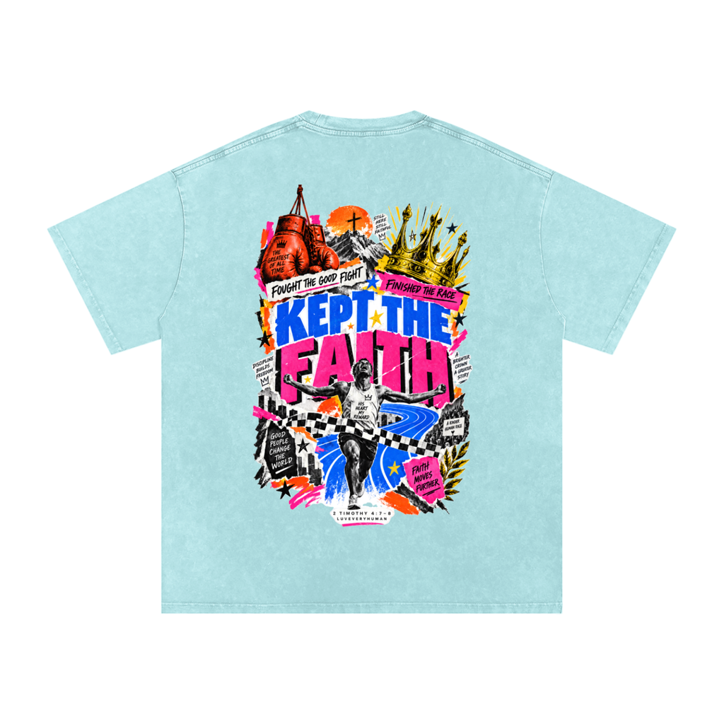Kept The Faith Oversized Tee