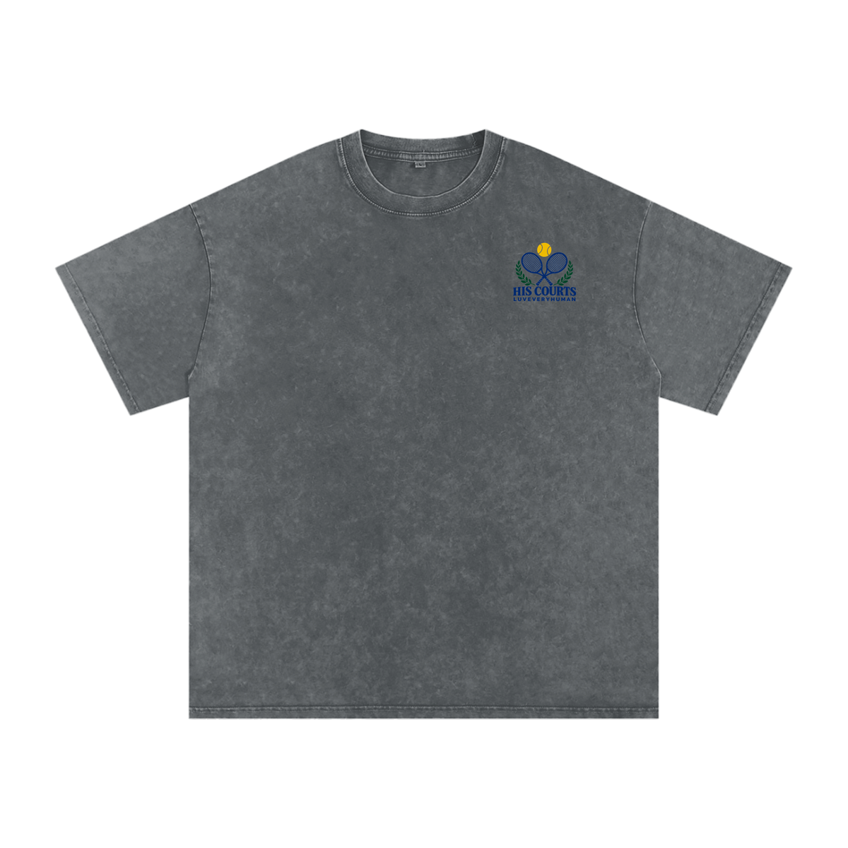 Enter His Courts Oversized Tee