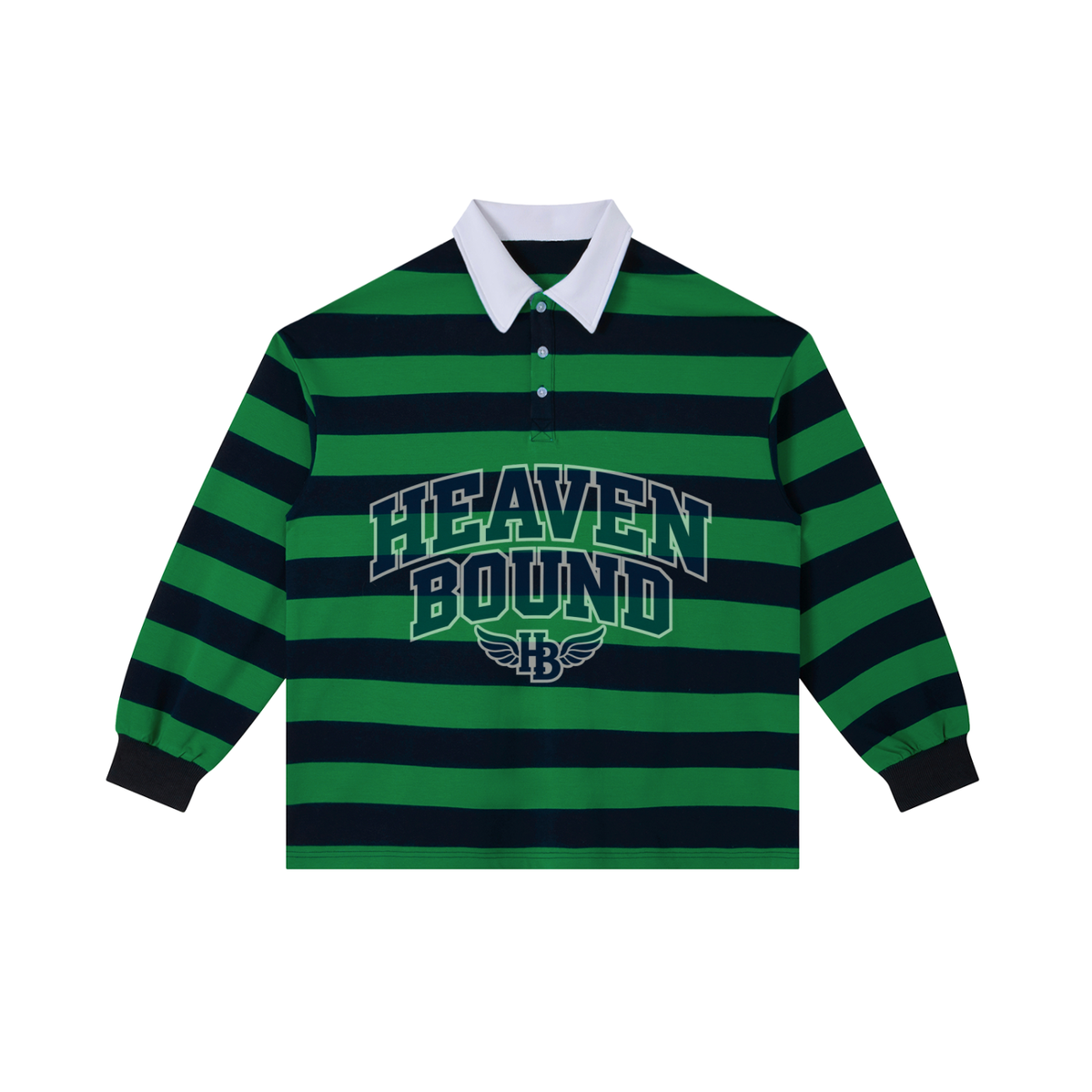 Heaven Bound Varsity Rugby Polo
