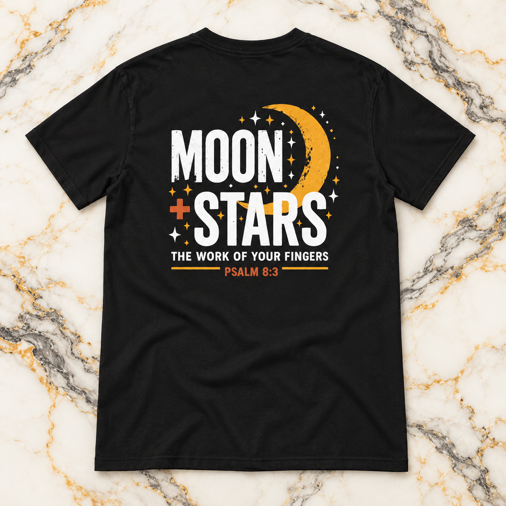 MOON + STARS TEE