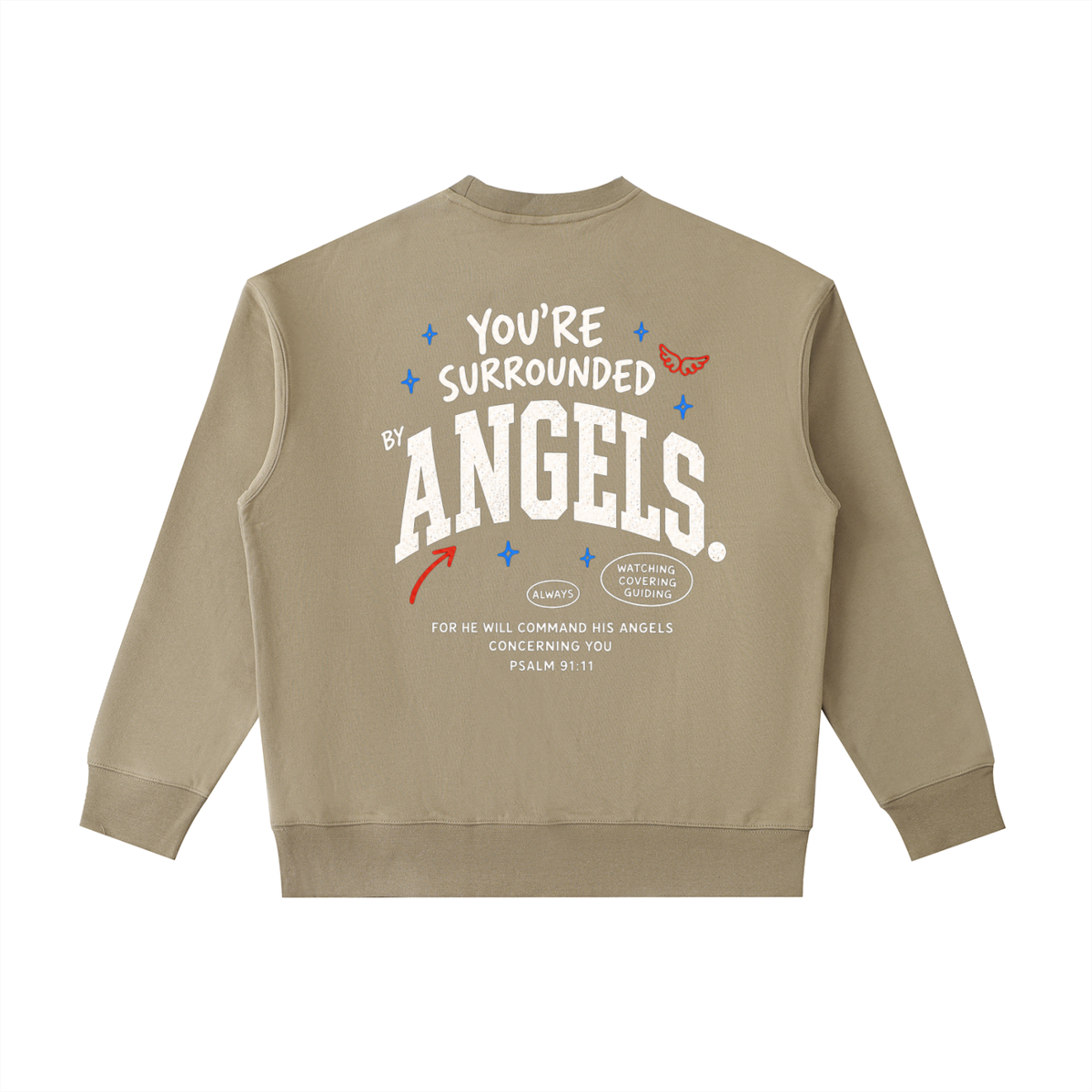 Surrounded by Angels | Heavyweight Crewneck