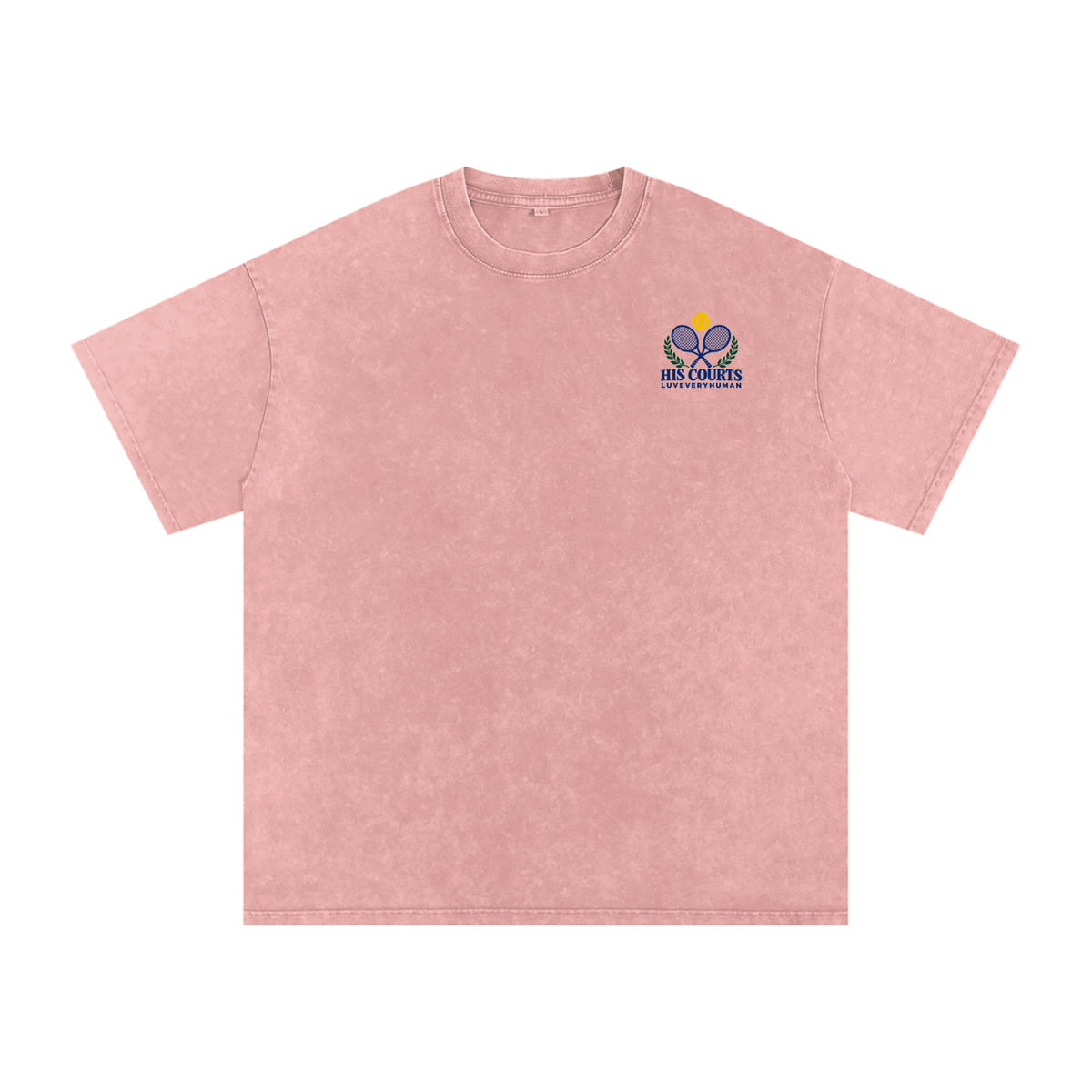 Enter His Courts Oversized Tee