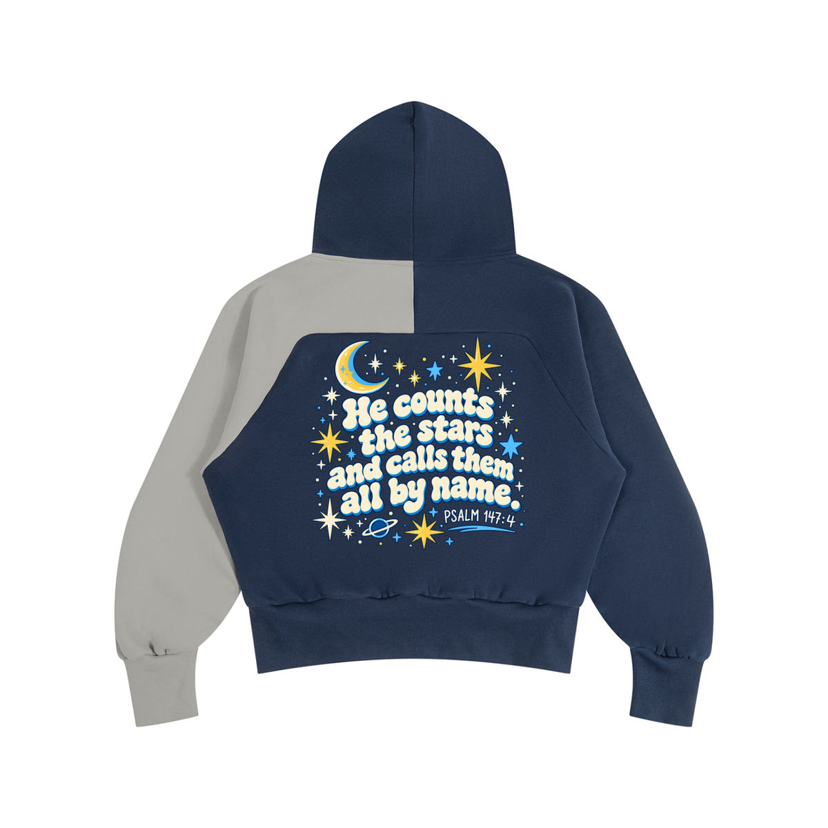 He Counts the Stars Hoodie — Psalm 147:4