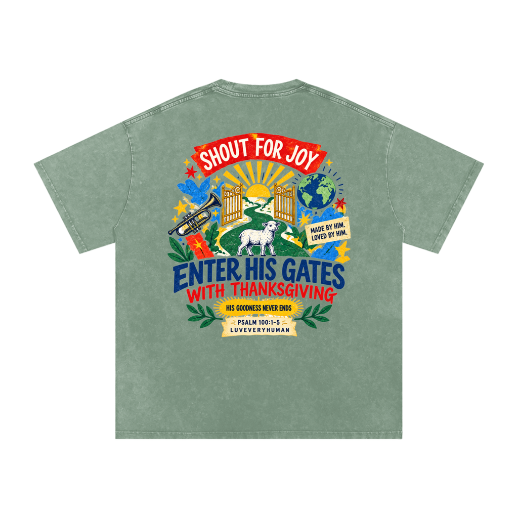 Joyful by Nature Oversized Tee