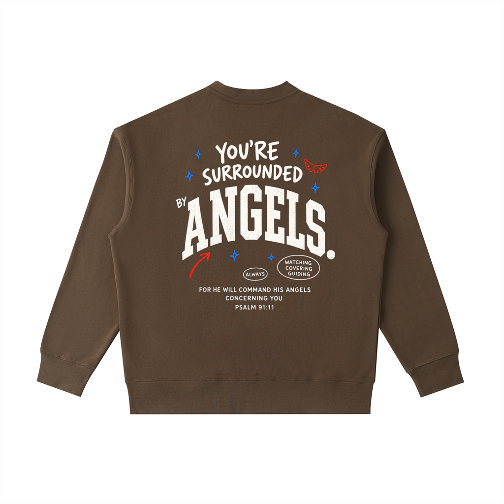 Surrounded by Angels | Heavyweight Crewneck