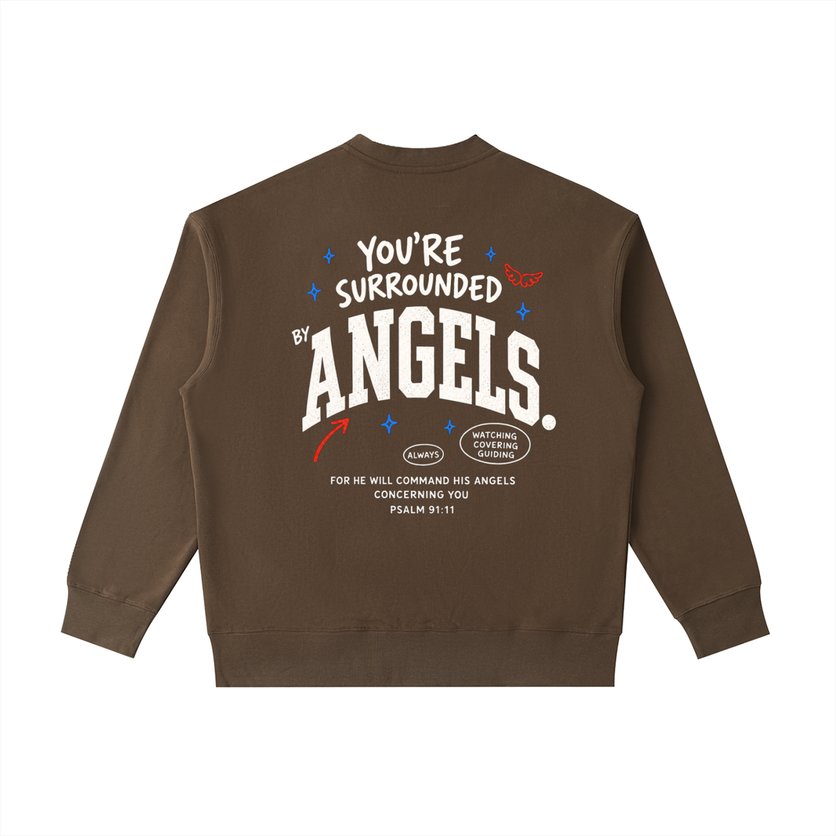 Surrounded by Angels | Heavyweight Crewneck