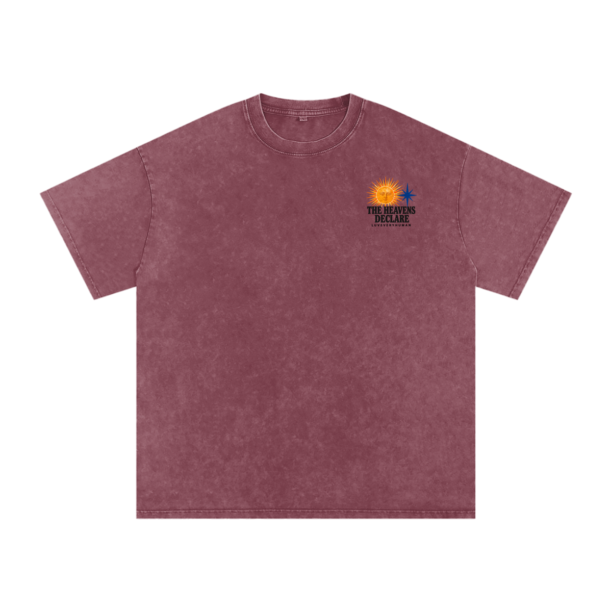 The Heavens Declare Oversized Tee