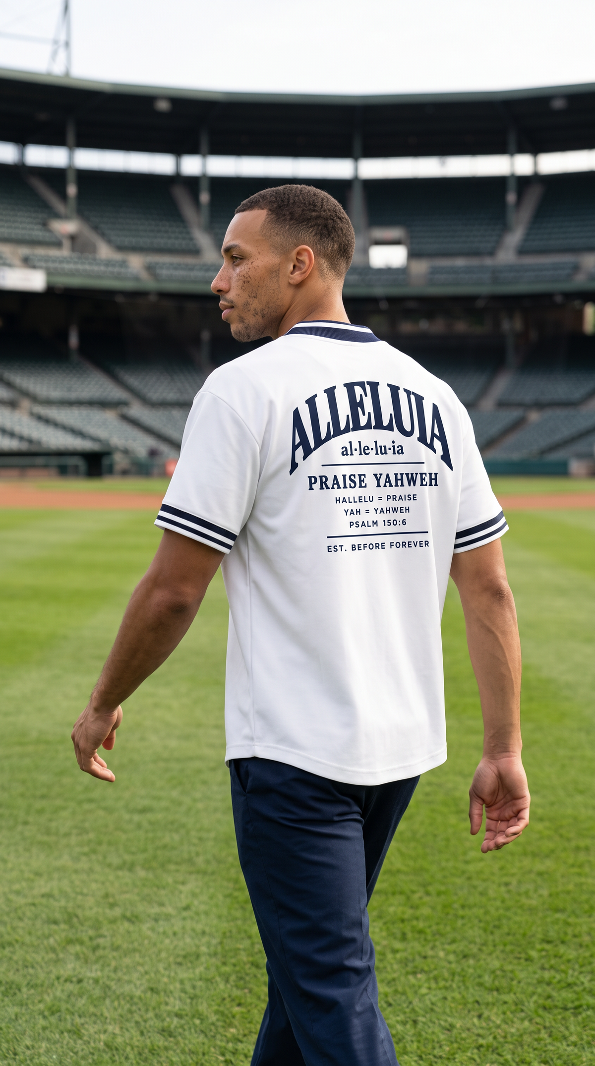 Alleluia Club — Oversized Baseball Jersey