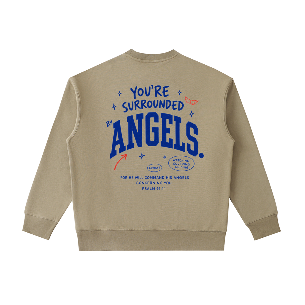 Surrounded by Angels | Heavyweight Crewneck