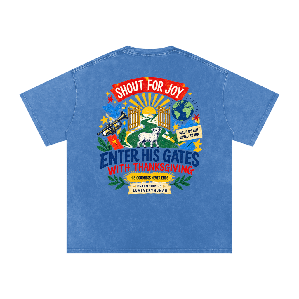 Joyful by Nature Oversized Tee