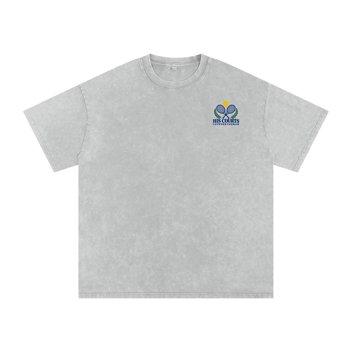 Enter His Courts Oversized Tee