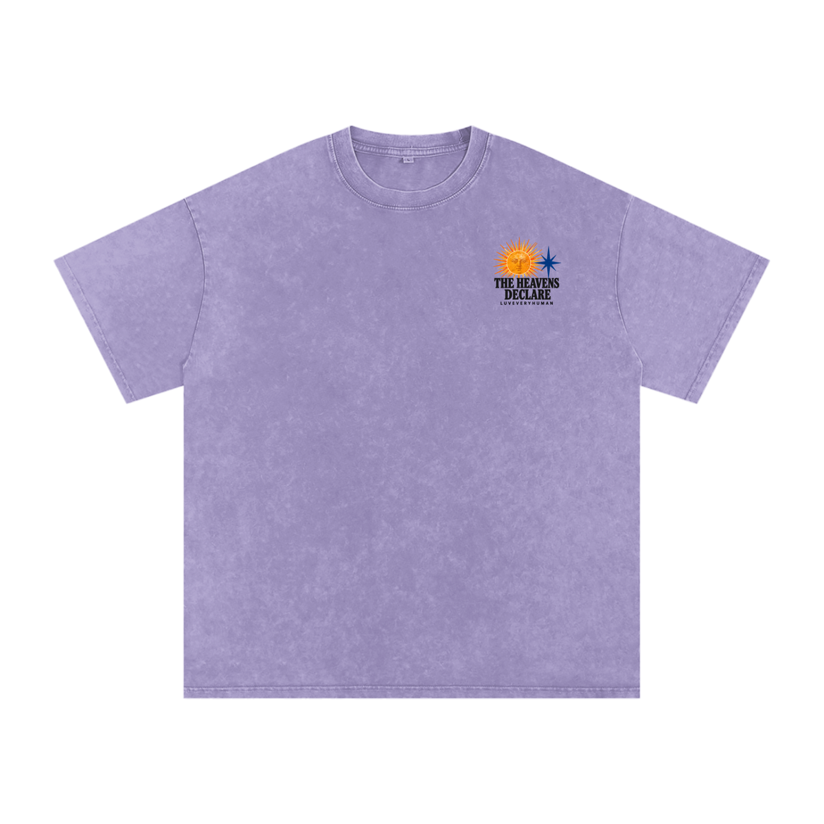 The Heavens Declare Oversized Tee