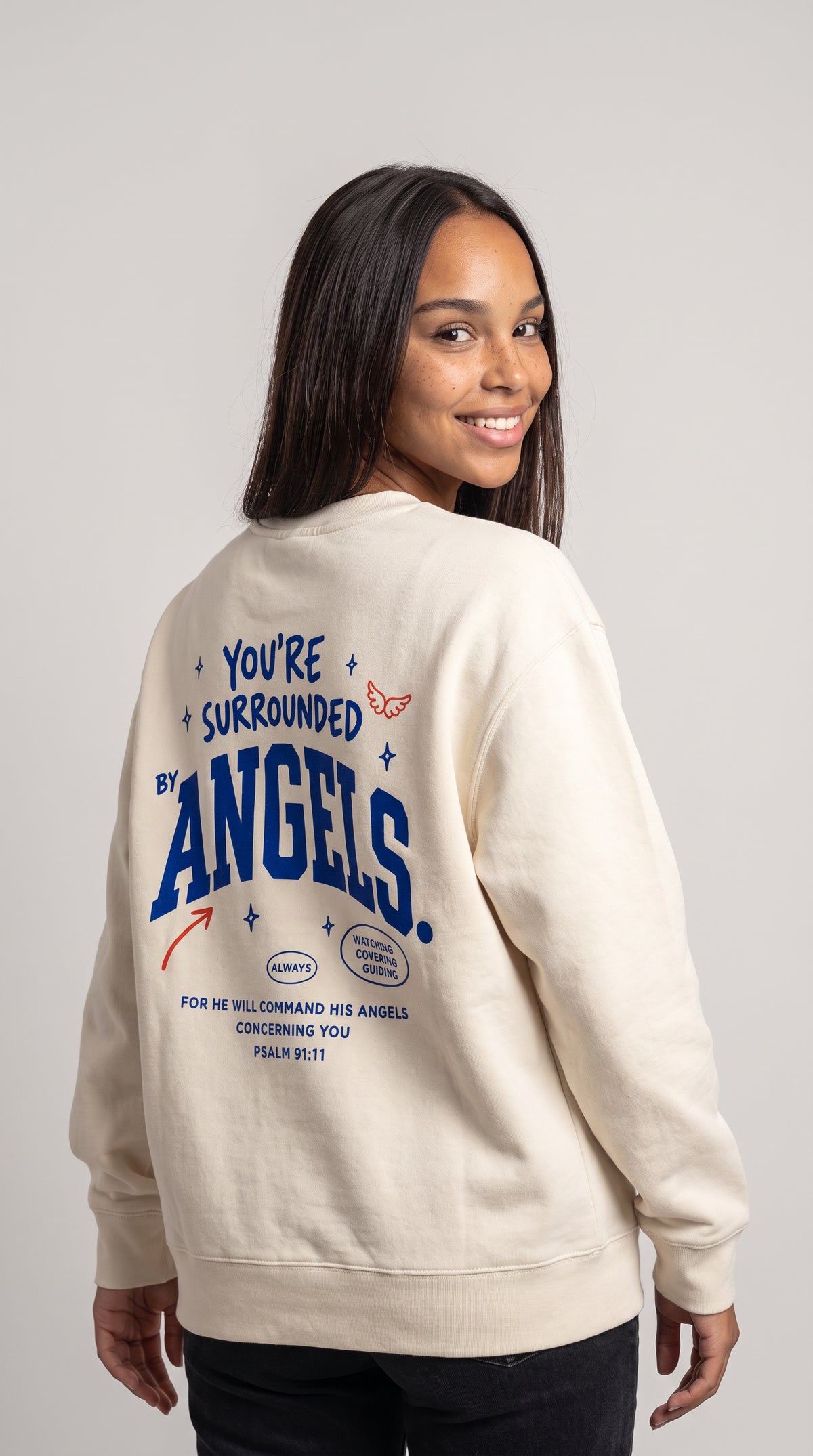 Surrounded by Angels | Heavyweight Crewneck