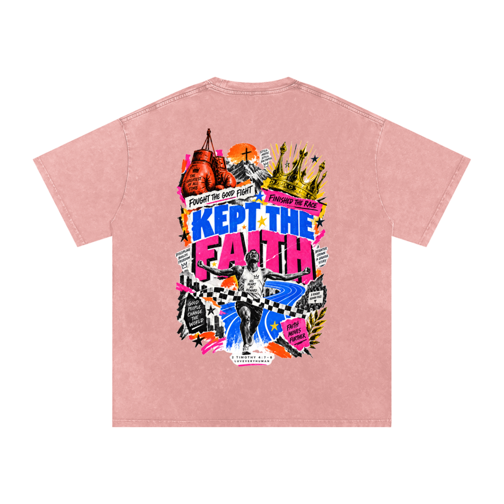 Kept The Faith Oversized Tee