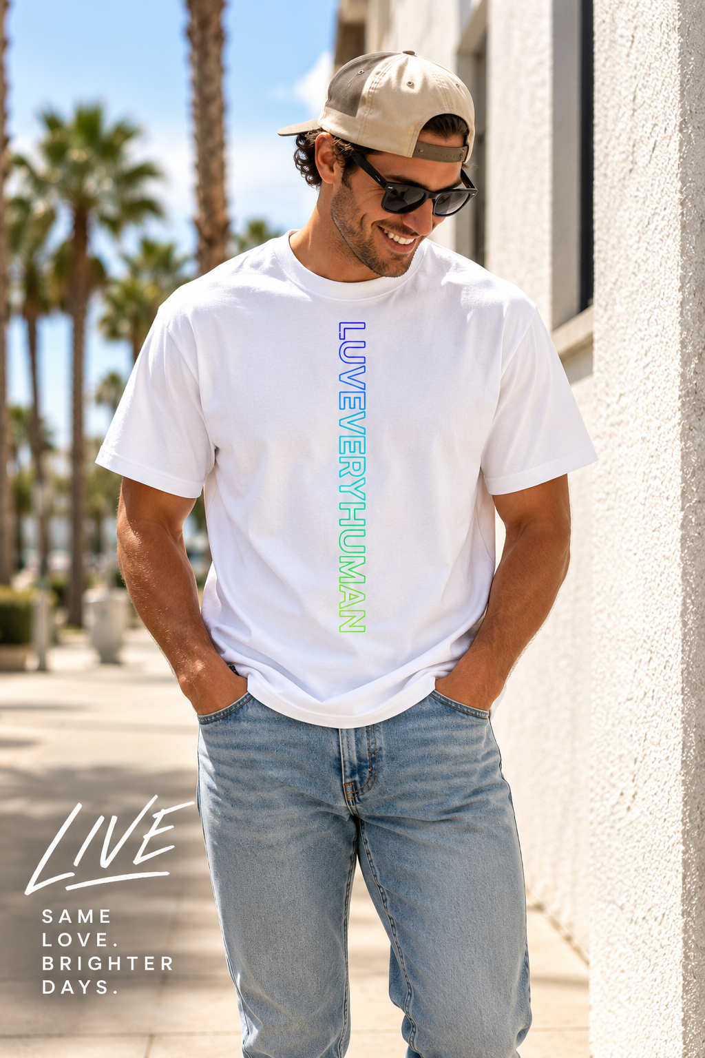 THE LUVEVERYHUMAN TEE