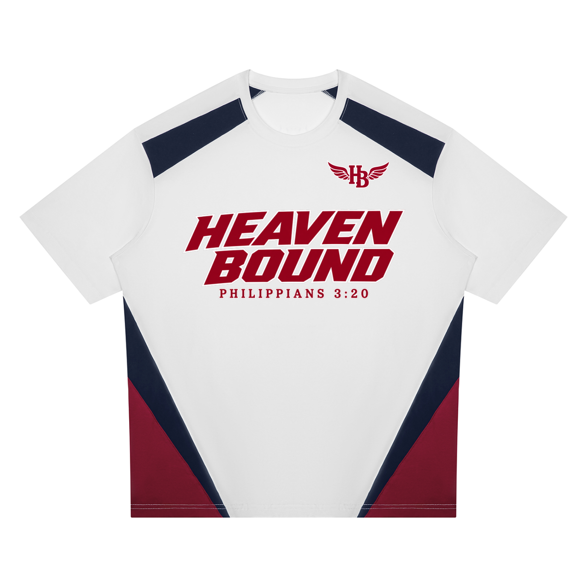 Heaven Bound Color Block Sport Tee
