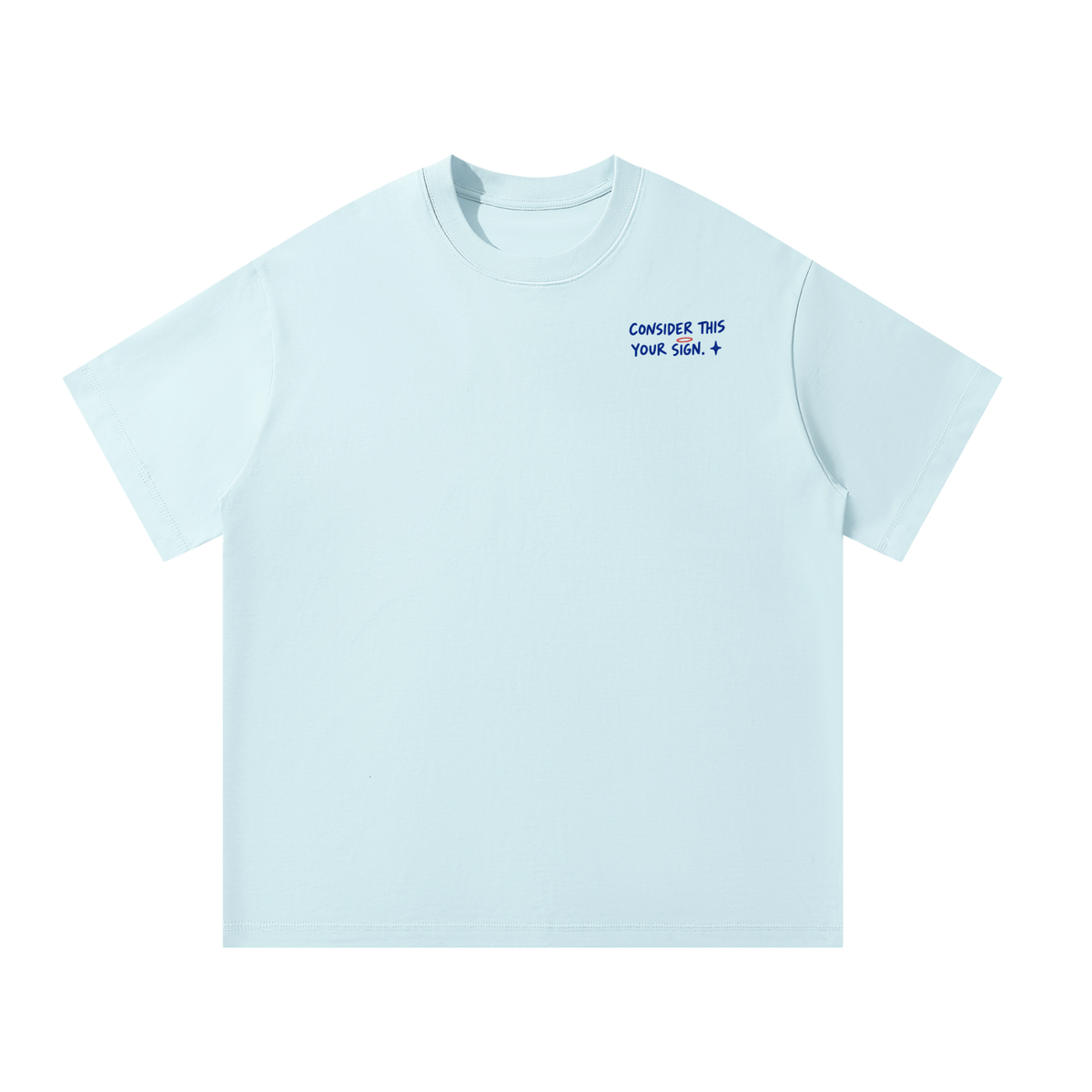 Surrounded by Angels | Unisex Oversized Tee