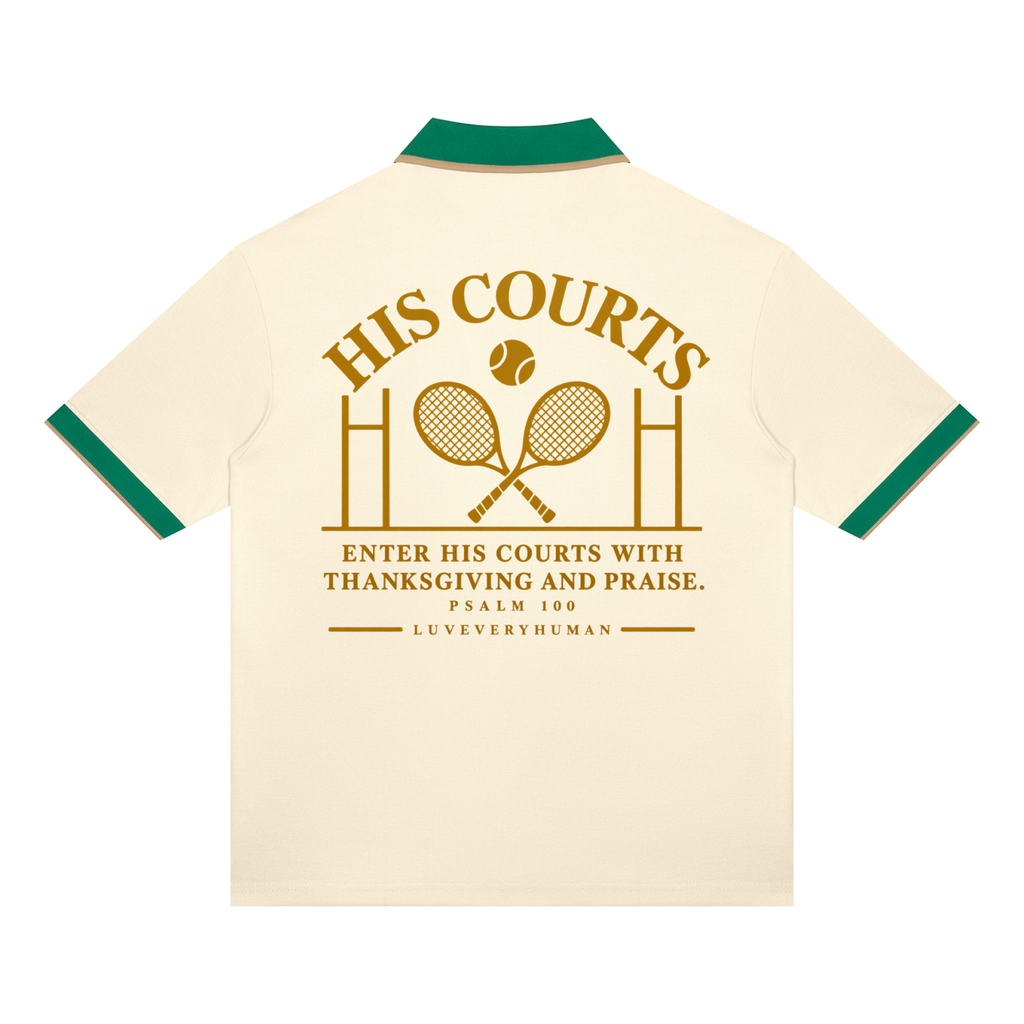 HIS COURTS POLO — Psalm 100