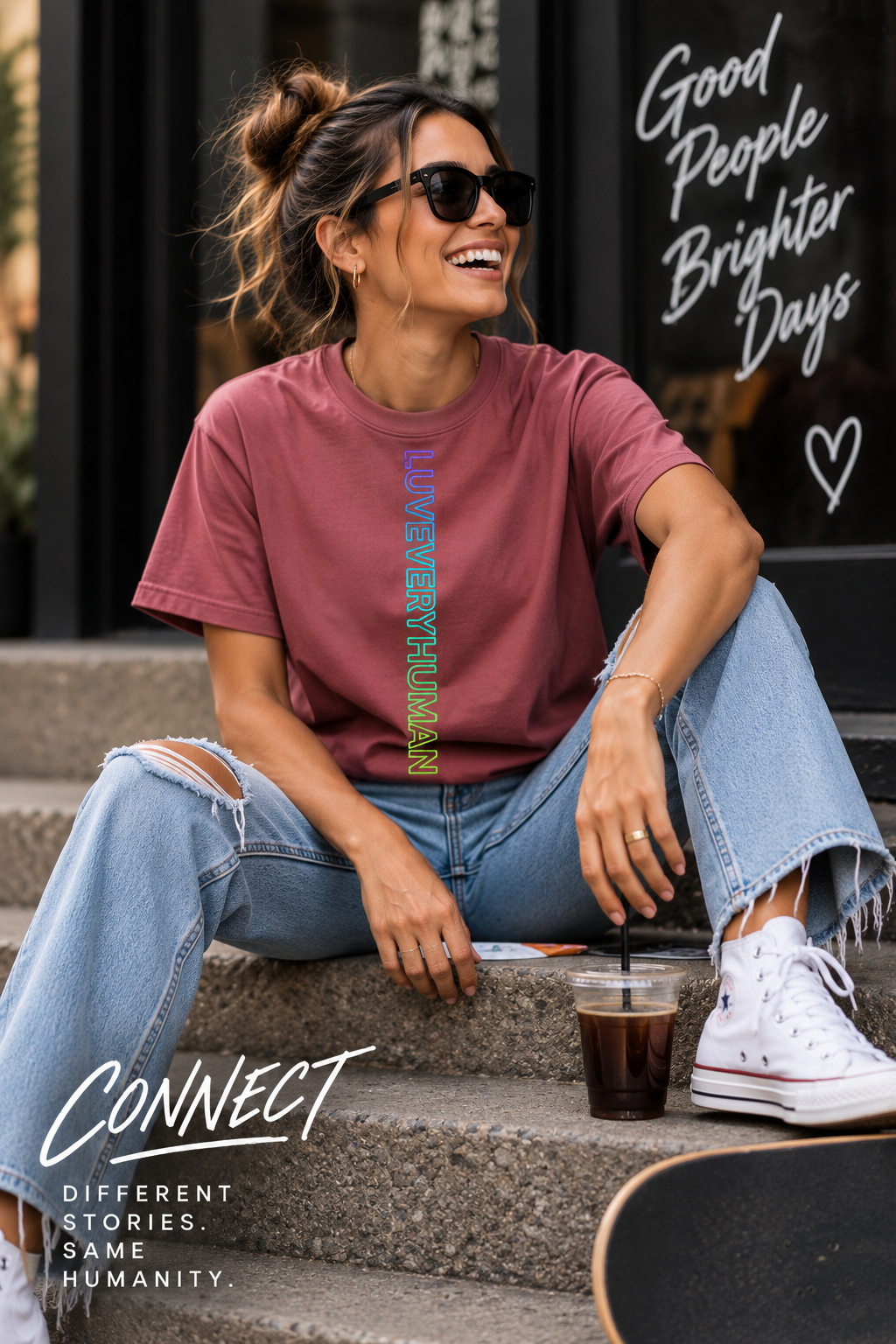 THE LUVEVERYHUMAN TEE