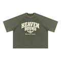 Heaven Bound Collegiate Waffle Tee