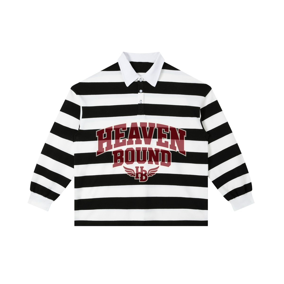 Heaven Bound Varsity Rugby Polo