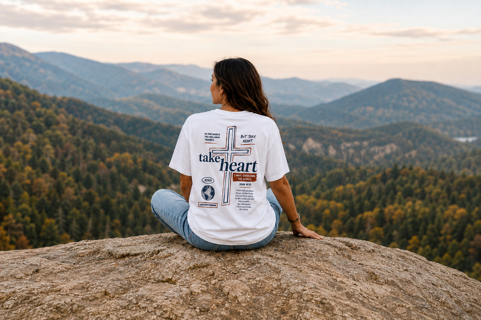 The Take Heart Tee