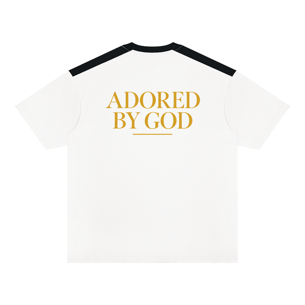 ADORED BY GOD — Color Block Tee