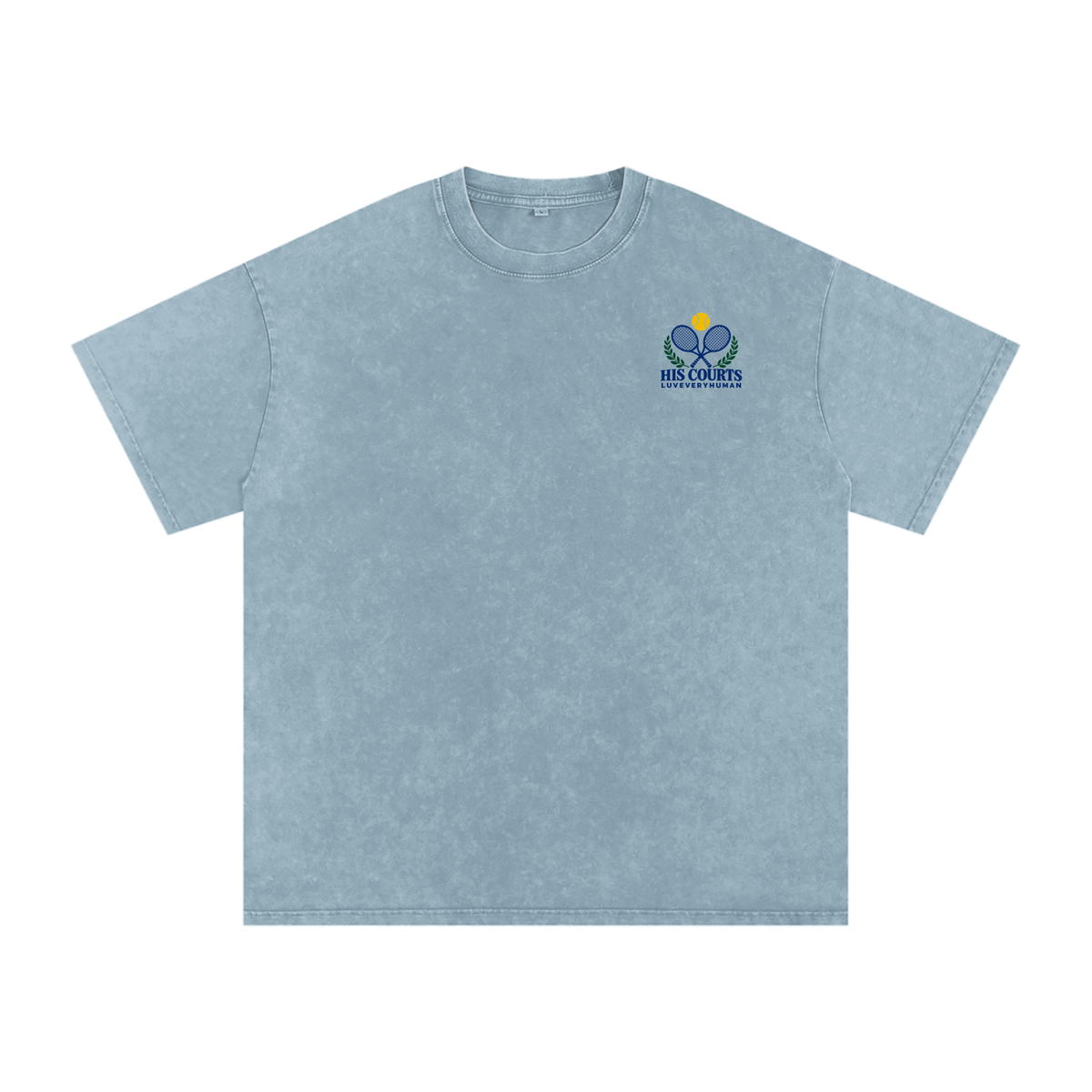 Enter His Courts Oversized Tee